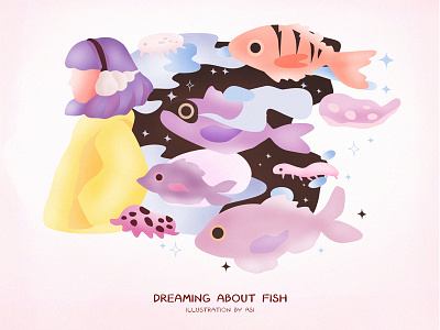 Dreaming About Fish ai dreaming about fish sketch