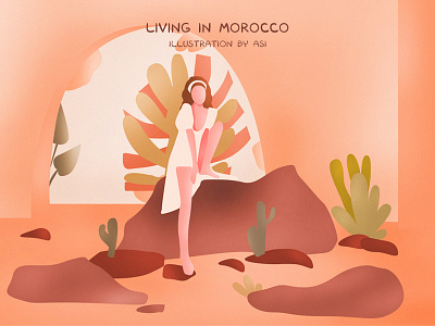 Living in Morocco ai living in morocco sketch