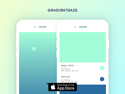 Gesture based gradients never felt so good colors fun gradient ios maker touch
