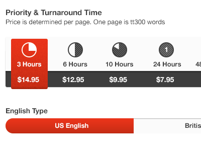 Priority and Turnaround Time interface select selector time ui