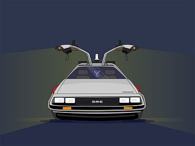 Flux Capacitor Fluxing 10 21 15 @lucschwab adobe back to the future illustration illustrator