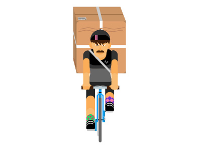 Fun Socks ai bike cyclist illustration illustrator rapha rider socks