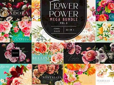 Flower Power Mega Bundle Vol 3