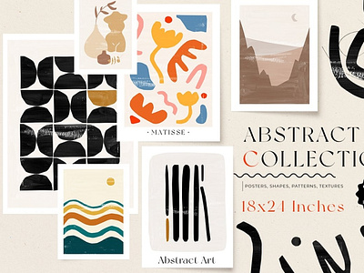 Abstract collection - Modern shapes