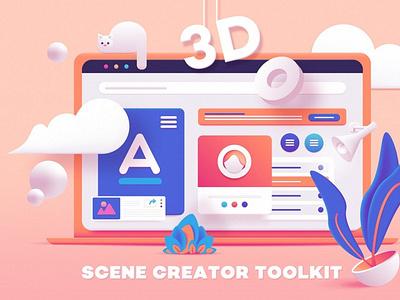 3D Toolkit-UI Elements Scene Creator