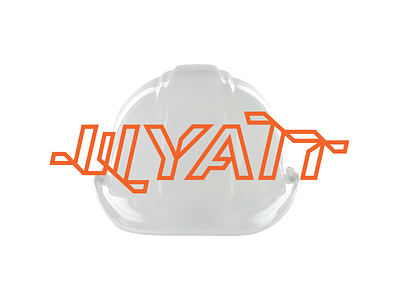 Wyatt construction identity logo logotype minimal modern simple