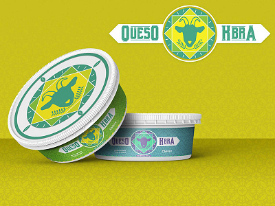 Packaging design for Quesos Kbra. cheese design goat graphicdesign ilustration mamposteao packaging