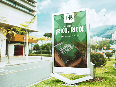 Ad concepts for Productos Tere adlife business graphicdesign packagingdesign pasteles puertorico welovedesign