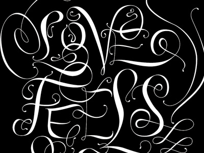 Love Feels so Good calligraphy lettering typography