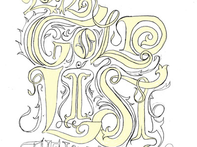 Non Published lettering work calligraphy lettering typography