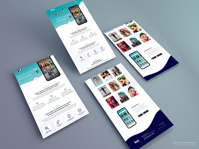 App Landing Page Template