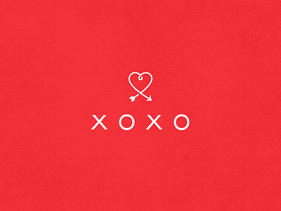 xoxo arrow heart love xoxo