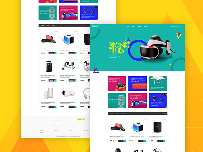 Habit Out Home page bootstrap clean ecommerce minimal psd website woo commerce