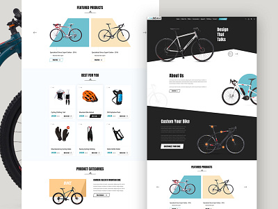 Hibeam cycling sports website layout bike biking blackwhite cycle cycling ecommerce fitness minimal mountain racing sport sports