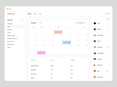 Dashboard UI app clean dashboard landing sketch ui uiux website white