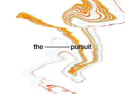 The Pursuit abstract branding church easter oil path photoshop radar series sermon texture topography typogaphy