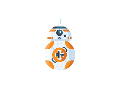 BB-8 bb8 buttons c2po character disney droid droids galaxy illustration illustrator r2d2 simple space star wars star wars day vector