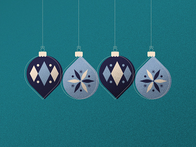 Retro Ornaments