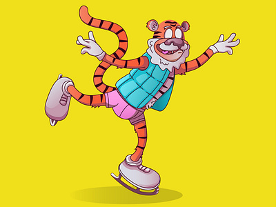 tiger on skates_dinamic