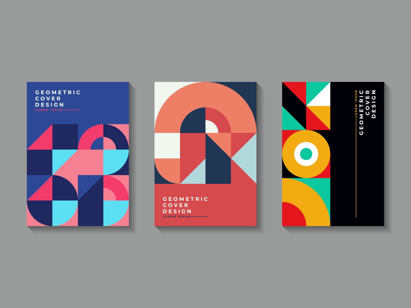 Geometric Cover Design by Eka Rangga on Dribbble