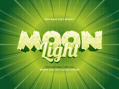 Moon Light Text Effect
