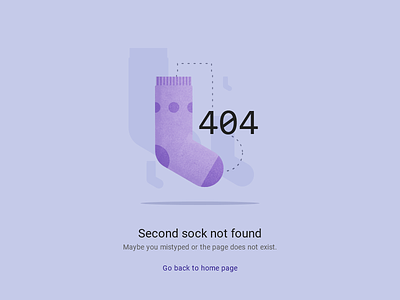 Four zero four. Second sock not found. 404 error gain material sock texture ui