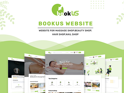 BookUs Website UI/UX