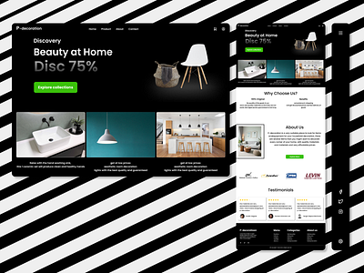 Landing Page - P decoration for the needs of your room