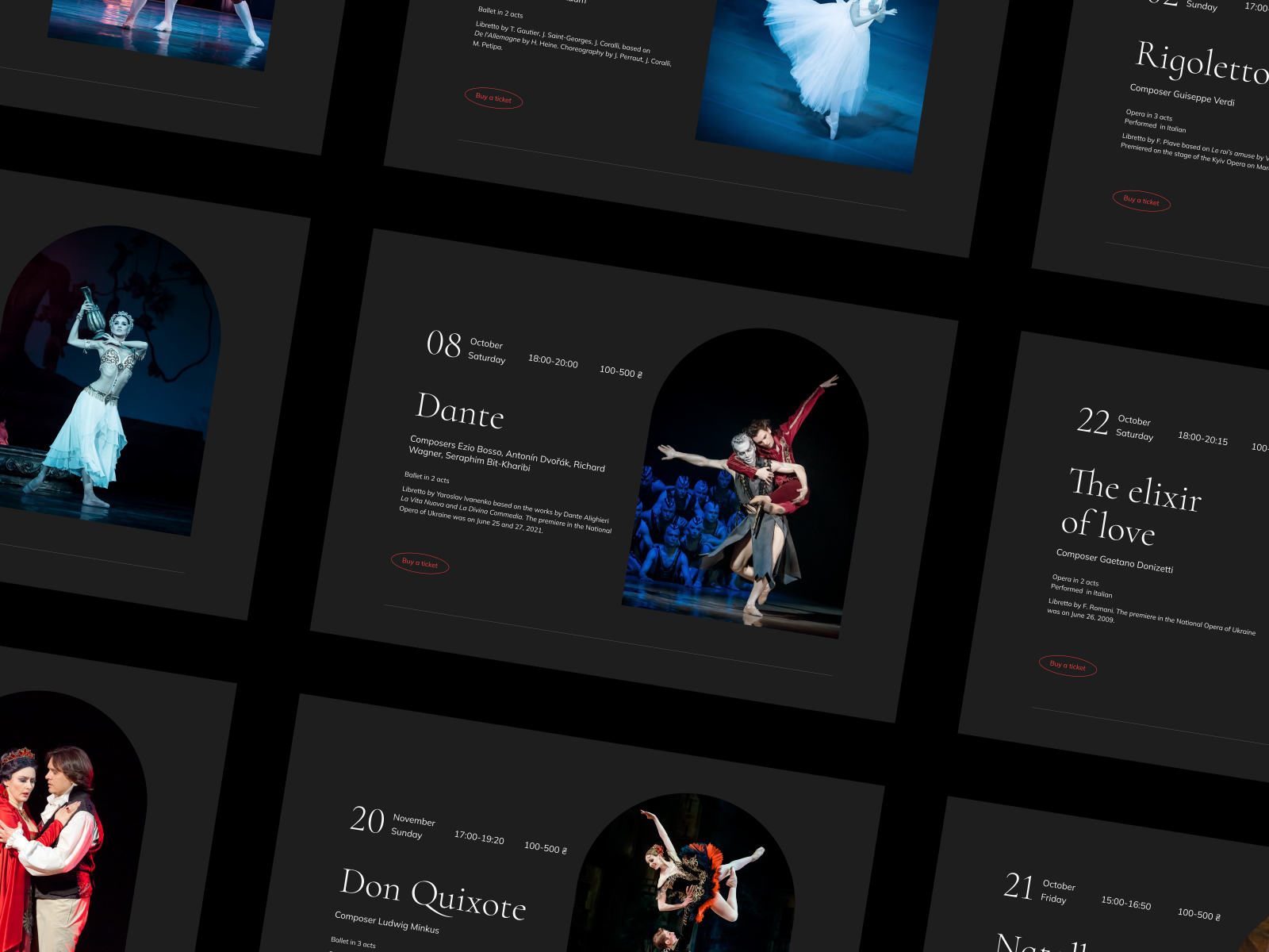 National Opera and Ballet Theater of Ukraine — Event page by Valentyna