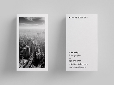 Mike Kelly Inc. Photography – Business Card