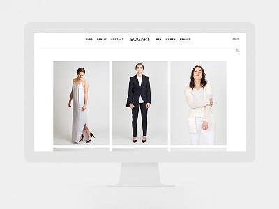 Bogartstore - Webshop bogart clothing fashion identity norway scandinavia shop store ui ux visual webshop