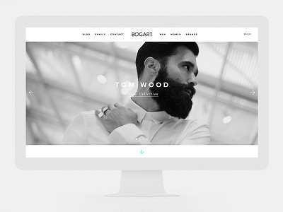 Bogartstore - Webshop clothing fashion identity norway scandinavia shop store ui ux visual webshop