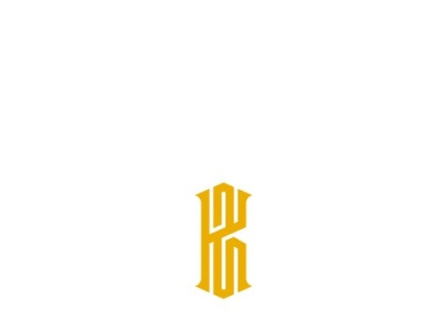 Letter K design illustration logo typography vector
