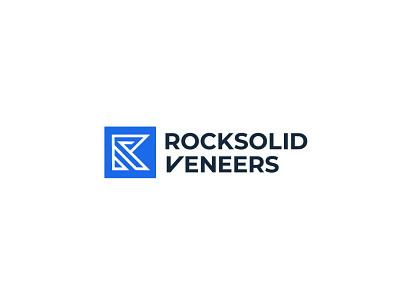 RockSolid Veneers app branding design graphic design illustration logo typography ui ux vector