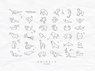 Animals Origami shark