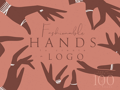 Fashionable Hands To Create a Logo expression