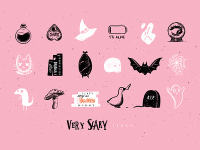 Very Scary Icons illustration