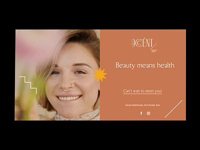 Accent Beauty Büro website beauty beauty care branding brutalism cosmetics design studio eccomerce graphic design interaction interface motion graphics product page skincare trends typography ui ux web website design