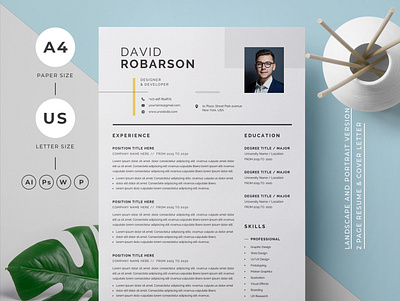 Resume modern cv