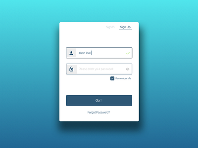 Daily UI #001 - Sign Up