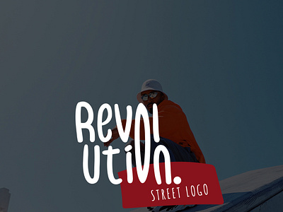 Revolution street style logo branding design graphic design illusrator illustration logo logotype photoshop street style typography