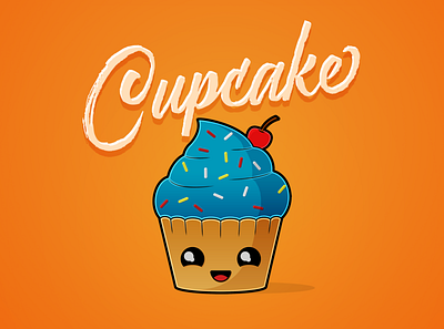 Cupcake artwork cupcake design graphic design illustration