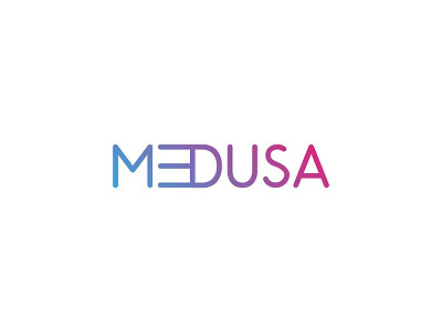 Medusa [jellyfish] logotype brand graphic design jellyfish logo logotype medusa sans serif shade word as image