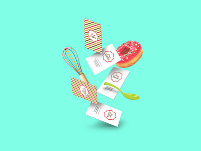 Il Paese dei Balocchi bakery brand brand identity business card donut food graphic design lettering logo mockup pastry visual identity