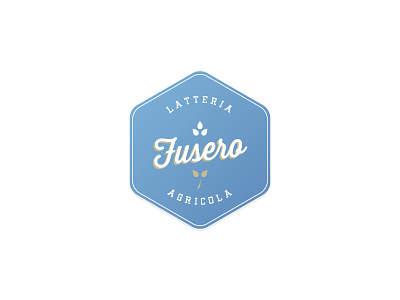 Fusero - Latteria Agricola agriculture cheese dairy product farm food handcraft. latte logo logo design milk trade mark