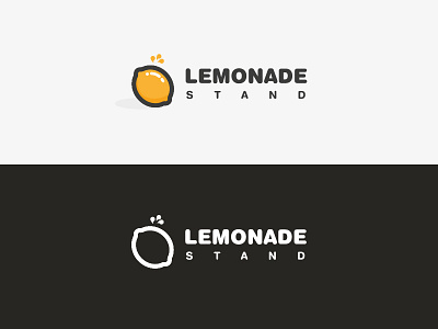 Lemonade Stand 2 brand fashion juicy lemon lemonade logo logotype street urban yellow