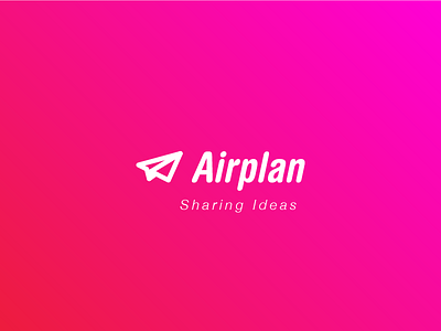 Airplan logo design airplan airplane cowering ideas management project team tool workflow