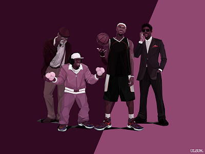 The Lebrons 插画 Nike LeBron 13 Illustration basketball illustration lebron nike the lebrons 插画 球鞋 篮球 运动