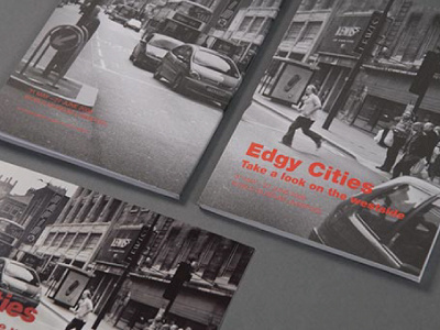 Edgy Cities exhibition identity publication