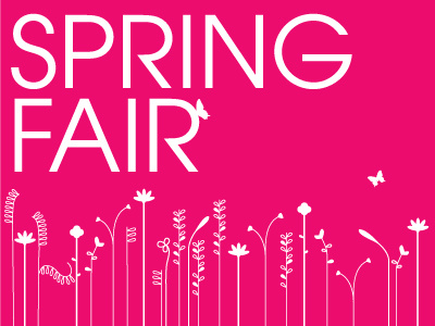 Spring Fair branding identity logo